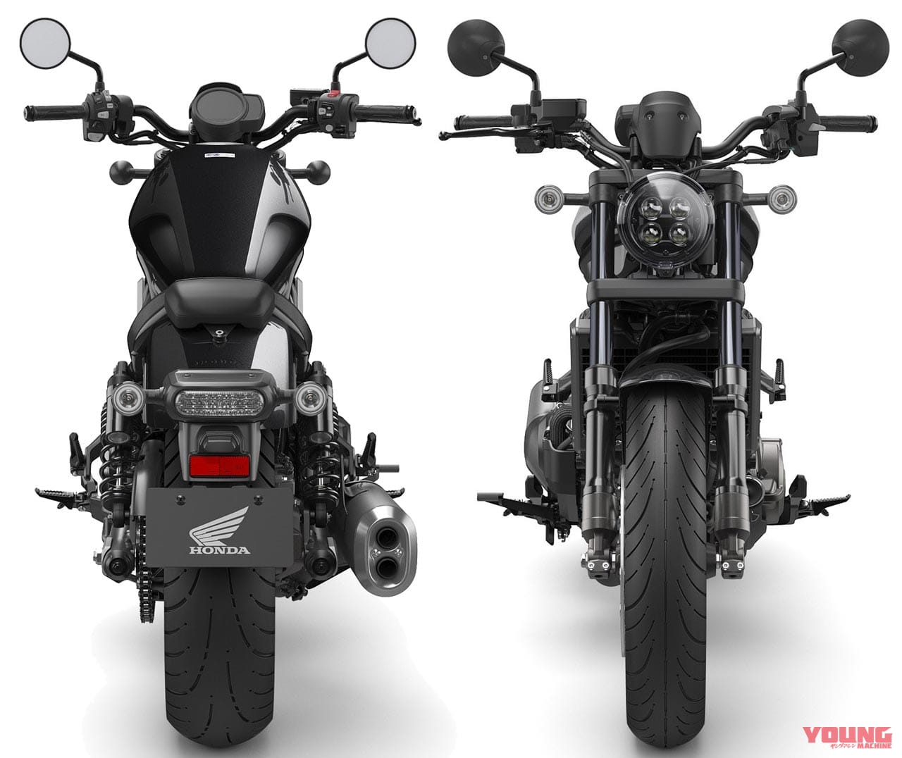 ホンダ レブル1100/DCT|110万円〜121万円|ホンダ新型レブル1100、DCT版先行発売!シンプルさ追求で110万円〜〈ディテール詳解編〉