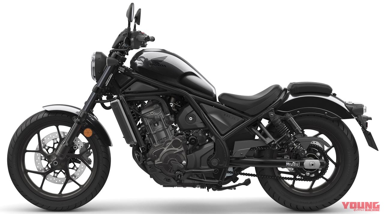 ホンダ レブル1100/DCT|110万円〜121万円|ホンダ新型レブル1100、DCT版先行発売!シンプルさ追求で110万円〜〈ディテール詳解編〉