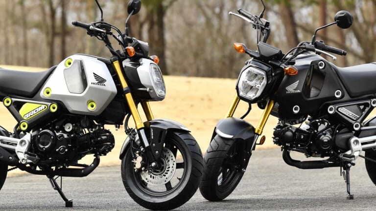 ホンダ グロム|国内モデル登場! 新エンジンに5速MTのホンダ新型「グロム」WEBイベント出展車両を撮影