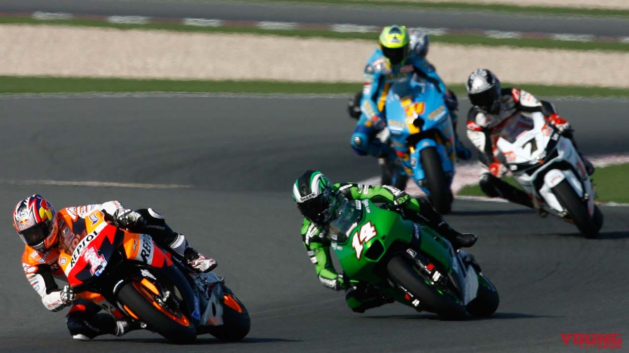 山田宏の タイヤで語るバイクとレース Vol 36 排気量が減ったのに 速くなった Webヤングマシン 最新バイク情報 山田宏の タイヤで語るバイクとレース Vol 36 排気量が減ったのに 速くなった Webヤングマシン 最新バイク情報