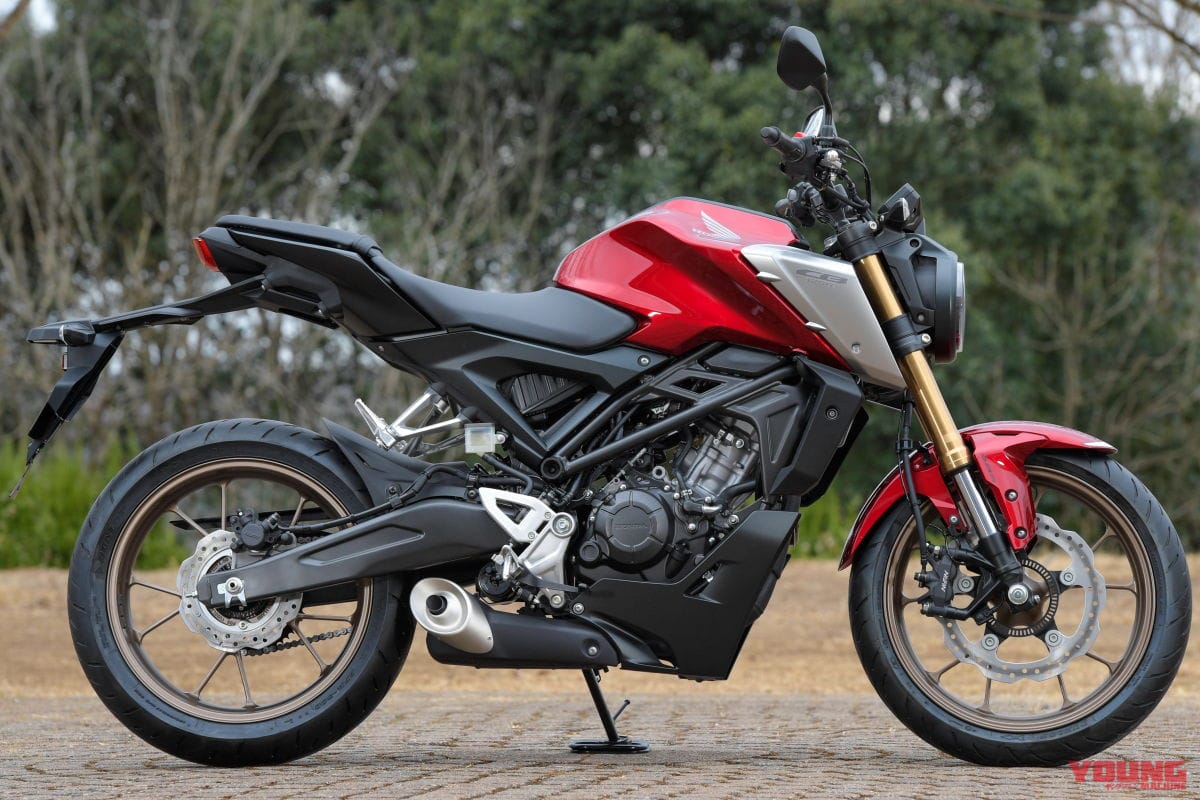 |新エンジン獲得のリトルCB! ホンダ新型「CB125R」市販予定車の姿をキャッチ