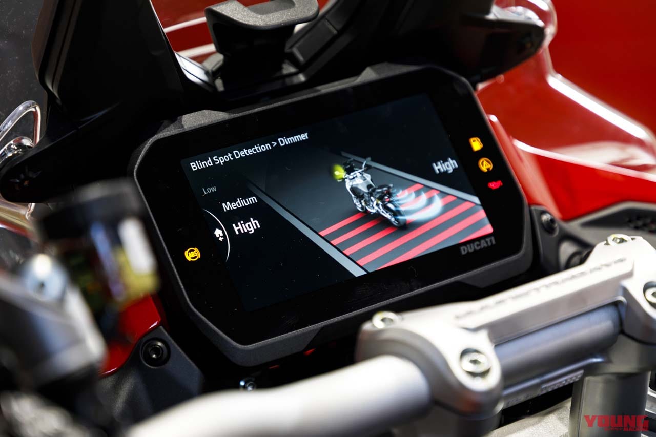 ドゥカティ ムルティストラーダV4S|レーダーACCがツーリングを変える? ドゥカティ「ムルティストラーダV4S」のセンシング機能を解説
