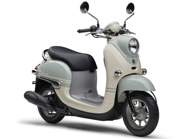 ヤマハ ビーノ(YAMAHA VINO)|ヤマハの原付一種スクーター「ビーノ」にレトロポップな新色の2021年モデル登場!