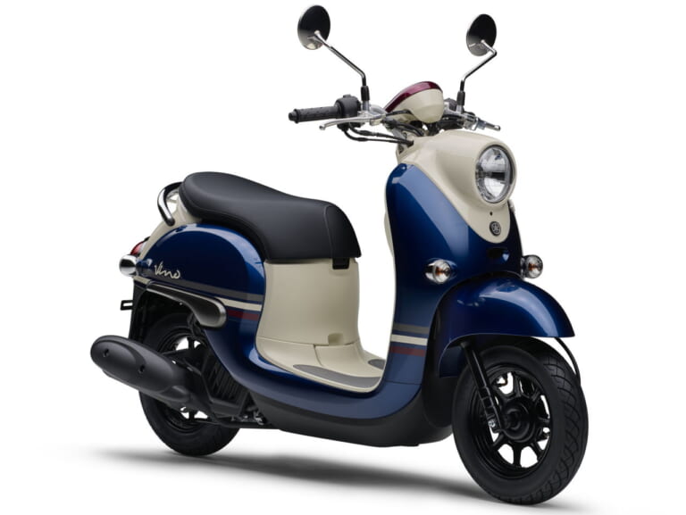 ヤマハ ビーノ(YAMAHA VINO)|ヤマハの原付一種スクーター「ビーノ」にレトロポップな新色の2021年モデル登場!