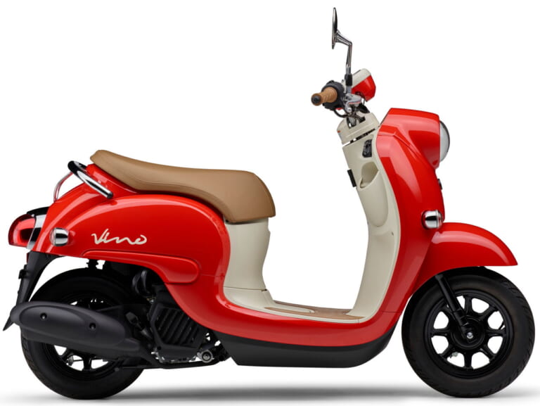 ヤマハ ビーノ(YAMAHA VINO)|ヤマハの原付一種スクーター「ビーノ」にレトロポップな新色の2021年モデル登場!