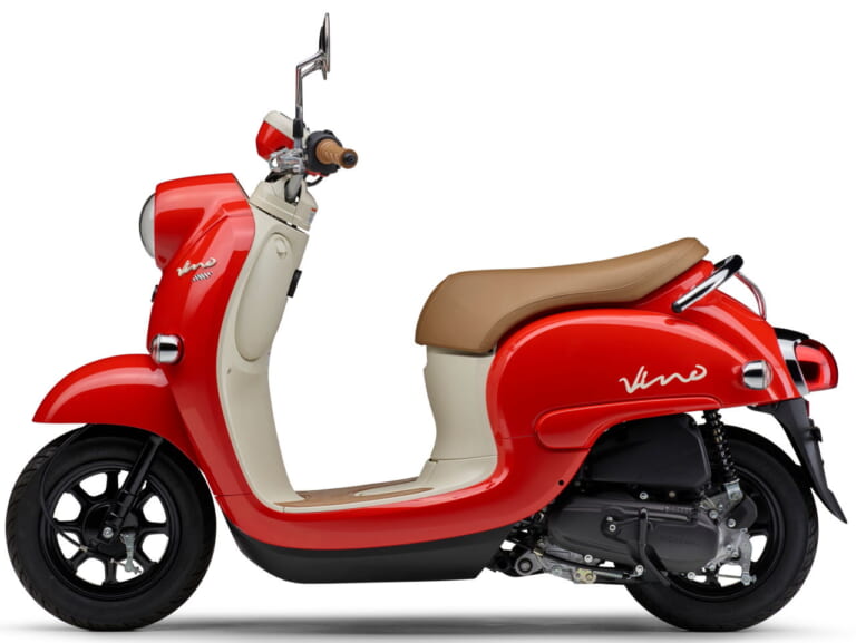 ヤマハ ビーノ(YAMAHA VINO)|ヤマハの原付一種スクーター「ビーノ」にレトロポップな新色の2021年モデル登場!
