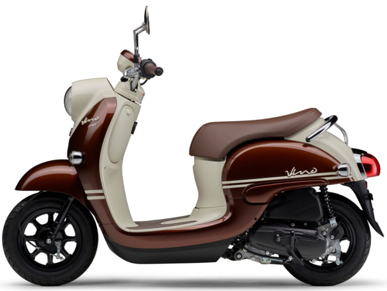 ヤマハ ビーノ(YAMAHA VINO)|ヤマハの原付一種スクーター「ビーノ」にレトロポップな新色の2021年モデル登場!