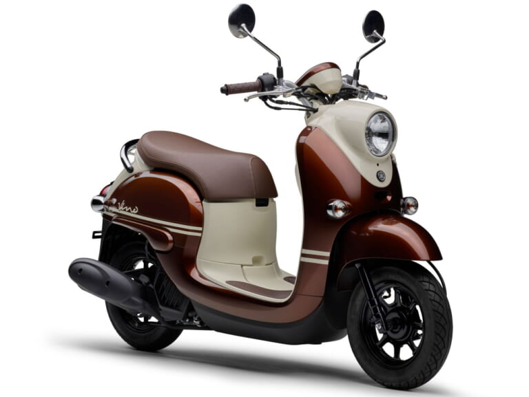 ヤマハ ビーノ(YAMAHA VINO)|ヤマハの原付一種スクーター「ビーノ」にレトロポップな新色の2021年モデル登場!