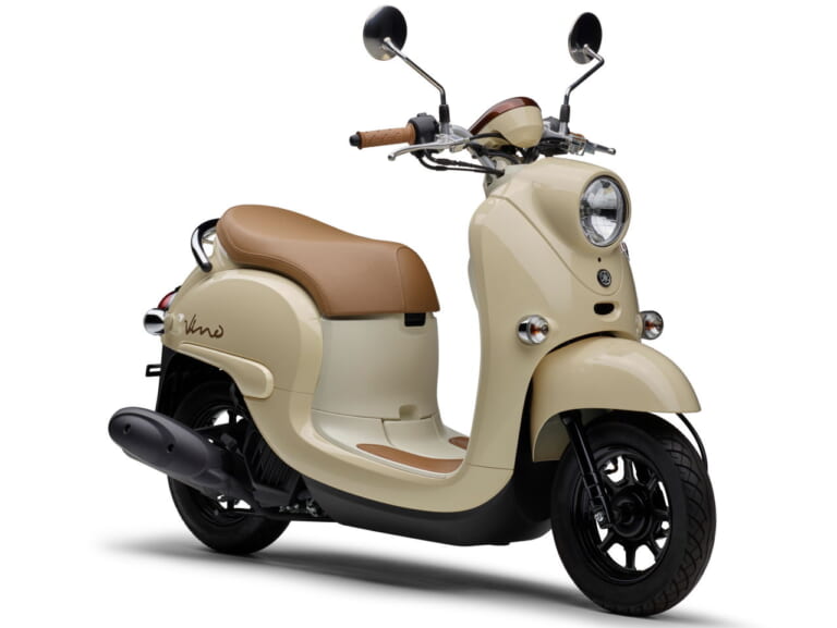 ヤマハ ビーノ(YAMAHA VINO)|ヤマハの原付一種スクーター「ビーノ」にレトロポップな新色の2021年モデル登場!