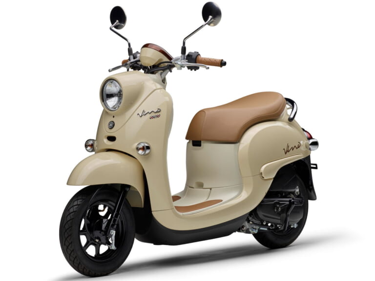 ヤマハ ビーノ(YAMAHA VINO)|ヤマハの原付一種スクーター「ビーノ」にレトロポップな新色の2021年モデル登場!