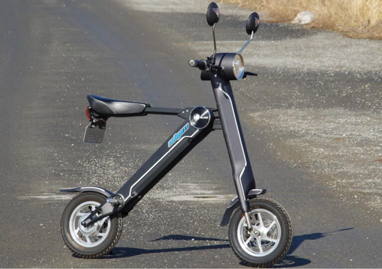 ブレイズ スマートEV|折り畳み型電動バイク|車重わずか18kg!持ち運んでチョイ乗りできる折り畳み型電動バイク「スマート EV」