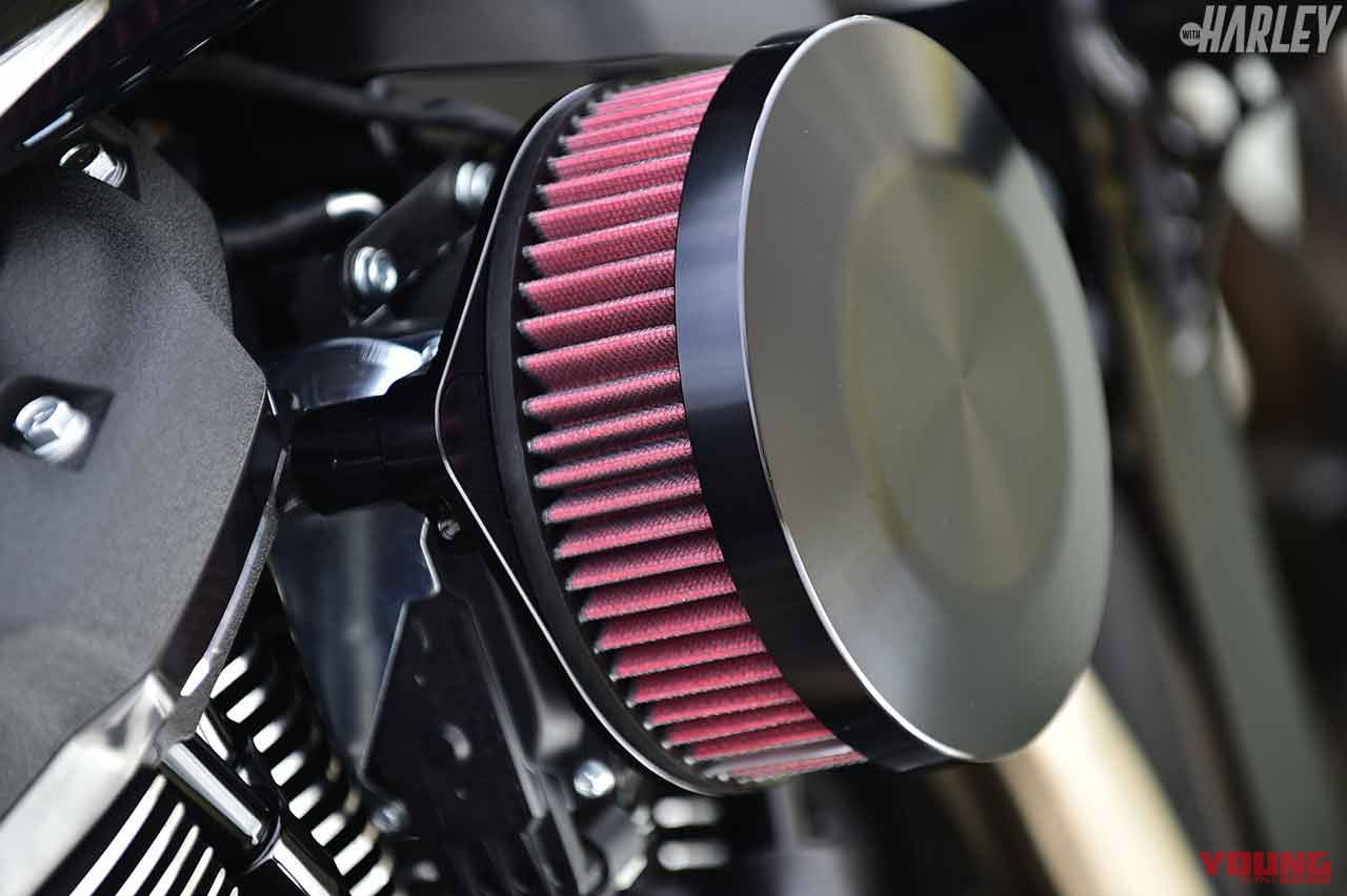 |ハーレー ローライダーSを最新クラブスタイルカスタムで100ps超え仕様に!〈ブルズアイ〉