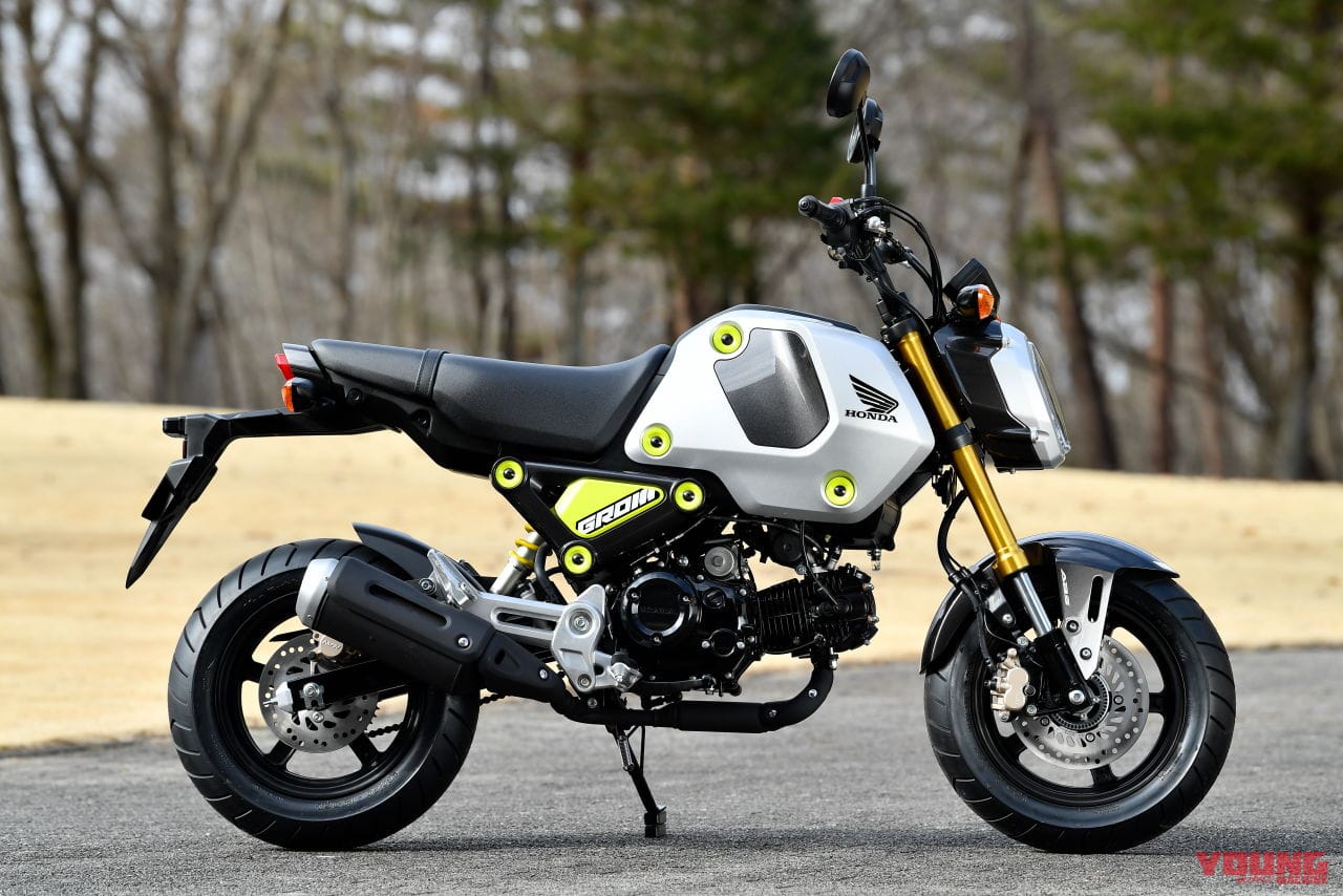 |国内モデル登場! 新エンジンに5速MTのホンダ新型「グロム」WEBイベント出展車両を撮影