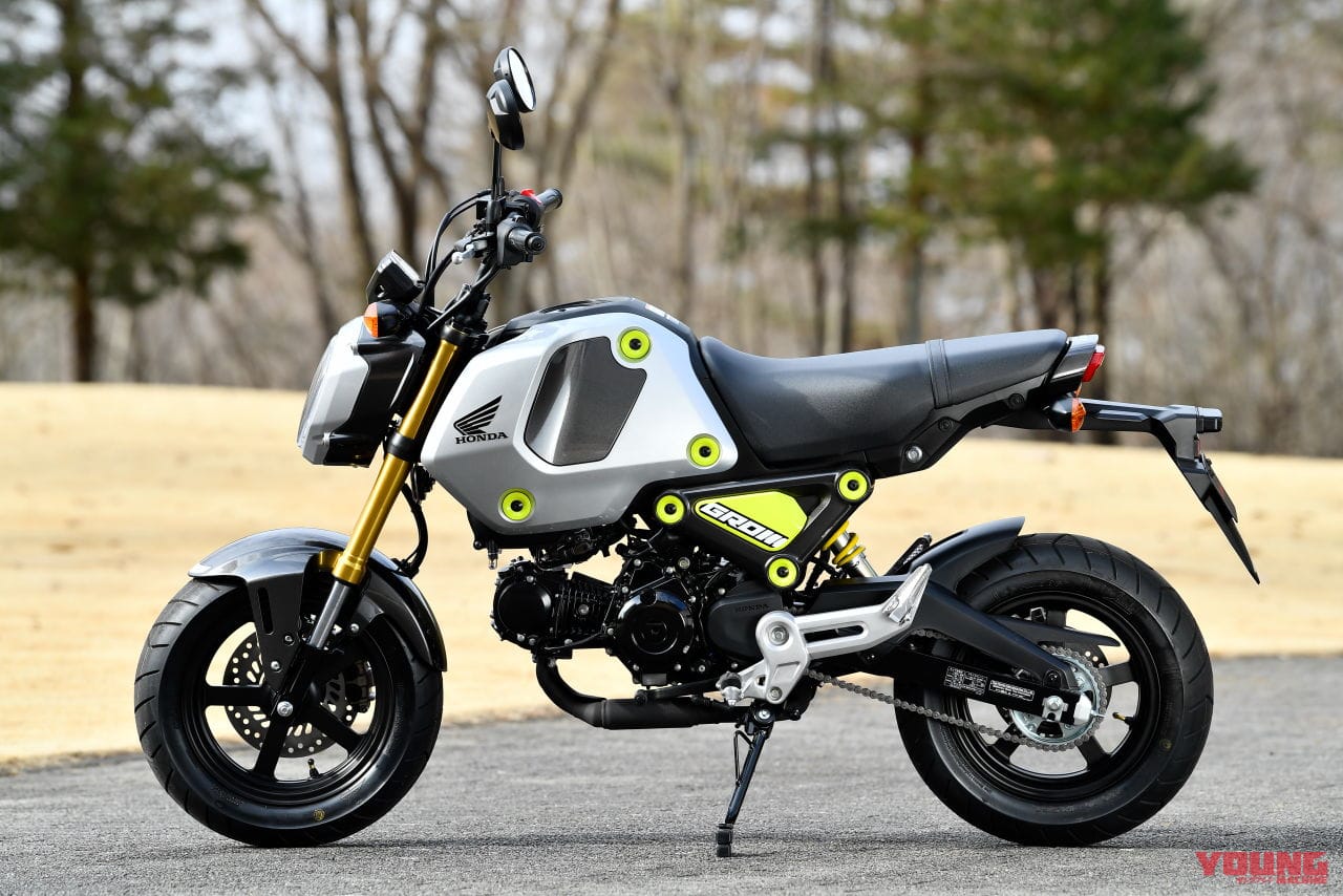 |国内モデル登場! 新エンジンに5速MTのホンダ新型「グロム」WEBイベント出展車両を撮影