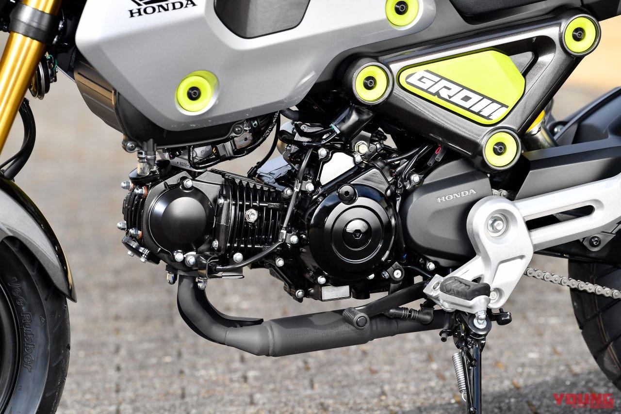 |国内モデル登場! 新エンジンに5速MTのホンダ新型「グロム」WEBイベント出展車両を撮影