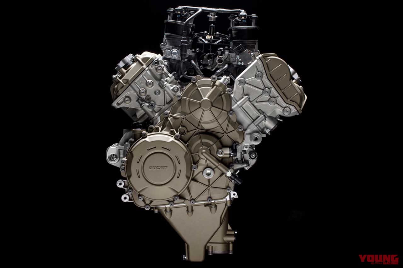 Desmosedici Stradale|L型なの? V型なの? ドゥカティの2気筒/4気筒エンジンは今こうなっている!