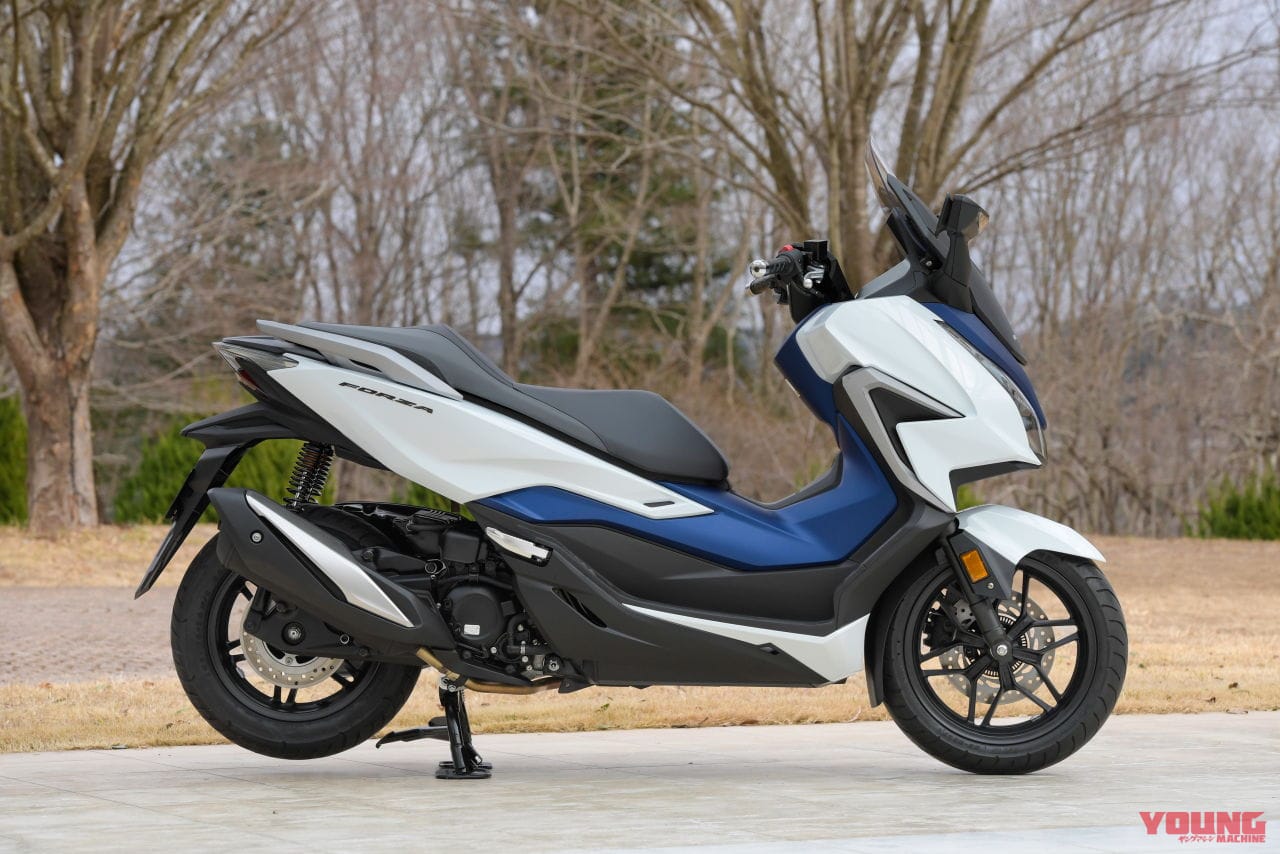 ホンダ新型「フォルツァ」市販予定車が登場! 海外発表の125/350と共通デザイン