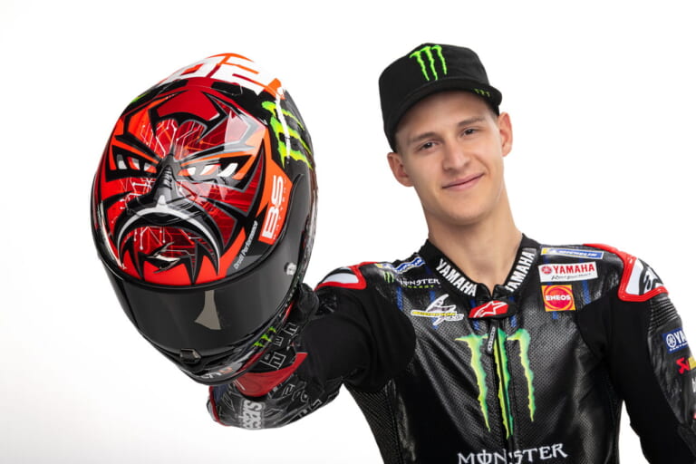 ファビオ・クアルタラロ選手|ヤマハがワールドGP参戦60周年となる2021年の活動を開始! 今シーズンのマシンも公開
