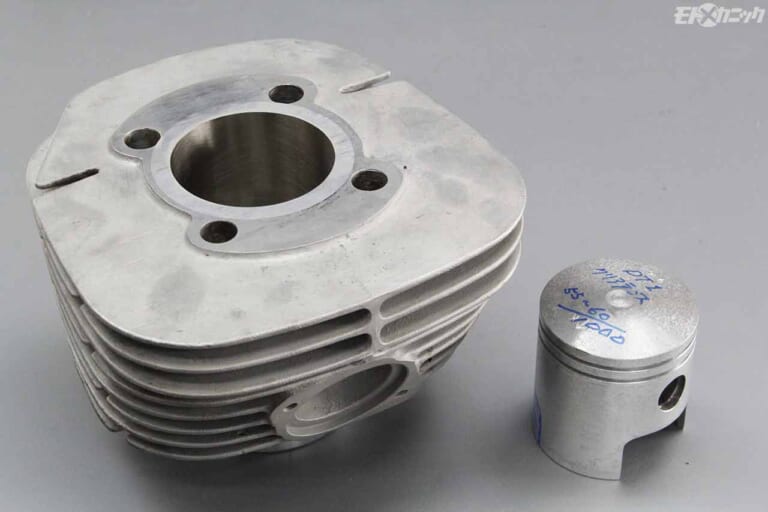 井上ボーリング"柱付きICBM®"シリンダー|’69ヤマハトレール250DT1のエンジンフルレストア。絶好調の要因は”柱付きICBM(R)”シリンダー