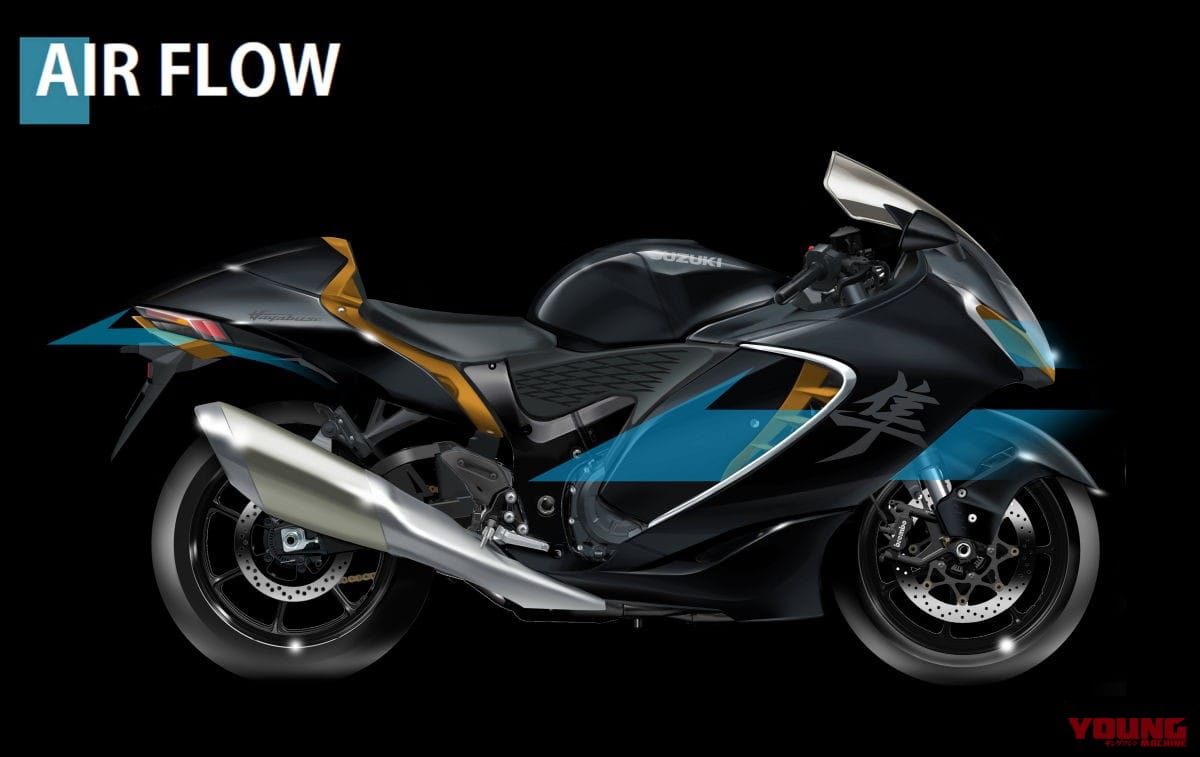 スズキ 新型ハヤブサ|誰が見てもハヤブサ、誰が見ても新しい! 新型ハヤブサのスタイリングを解説!