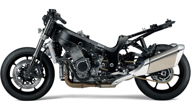 スズキ 新型ハヤブサ|奇跡のフレームは今回も生き残った! 新型ハヤブサの車体を解説します