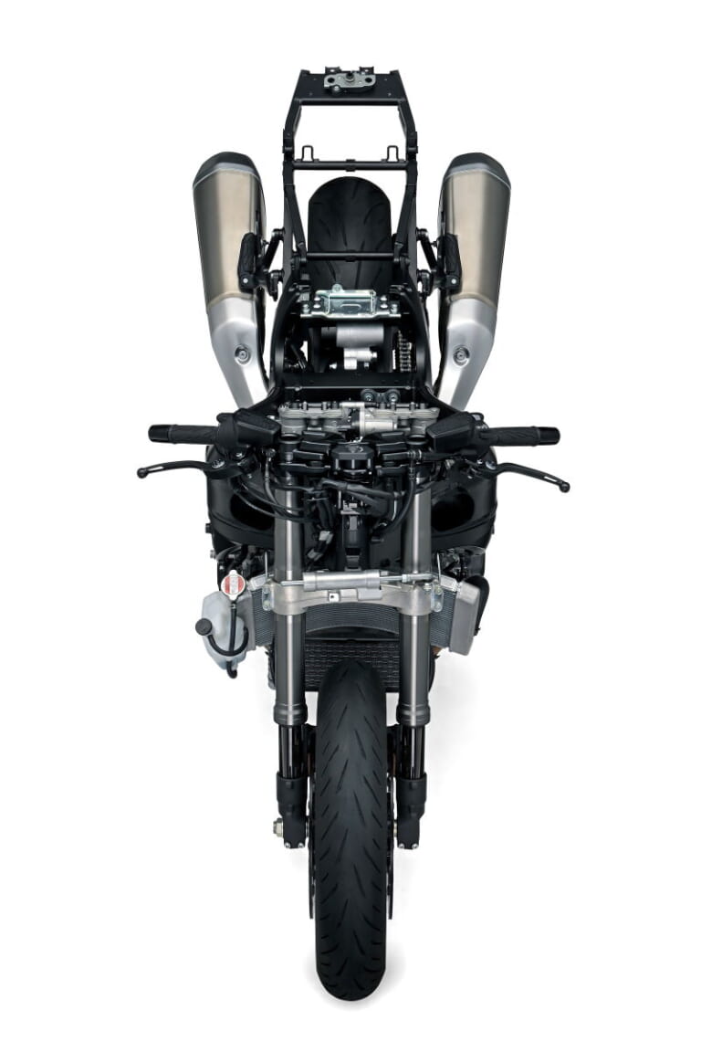 スズキ 新型ハヤブサ|奇跡のフレームは今回も生き残った! 新型ハヤブサの車体を解説します