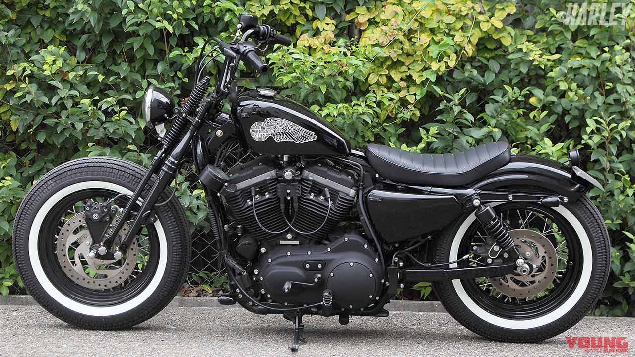 グリーミングワークス XL1200X|’94XL1200Xスポーツスターフォーティエイト×ハーレー伝統”4カム”カスタム