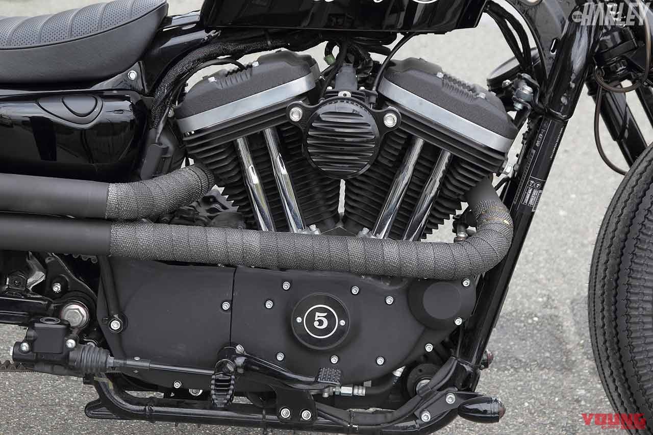 |’94XL1200Xスポーツスターフォーティエイト×ハーレー伝統”4カム”カスタム