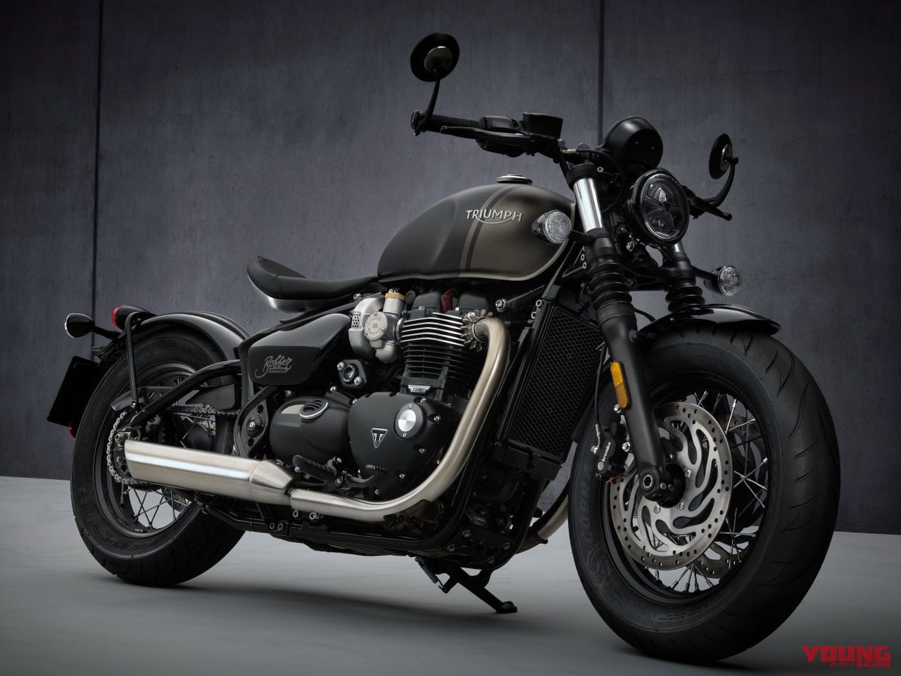 トライアンフ ボンネビルボバー|2021新車バイクラインナップ|外国車|トライアンフ2021新車バイクラインナップ〈#2:モダンクラシック〉ボンネビル etc.