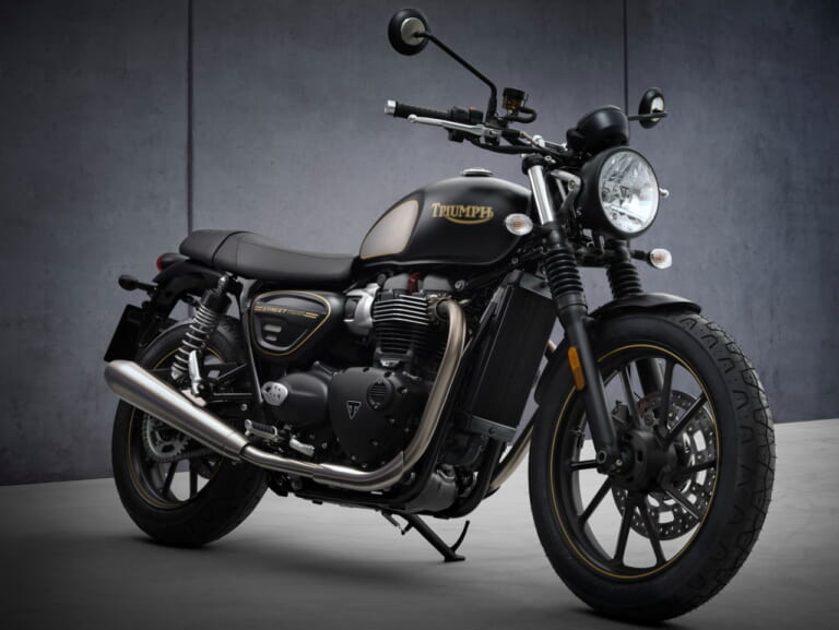 トライアンフ ストリートツインゴールドライン|2021新車バイクラインナップ|外国車|トライアンフ2021新車バイクラインナップ〈#2:モダンクラシック〉ボンネビル etc.