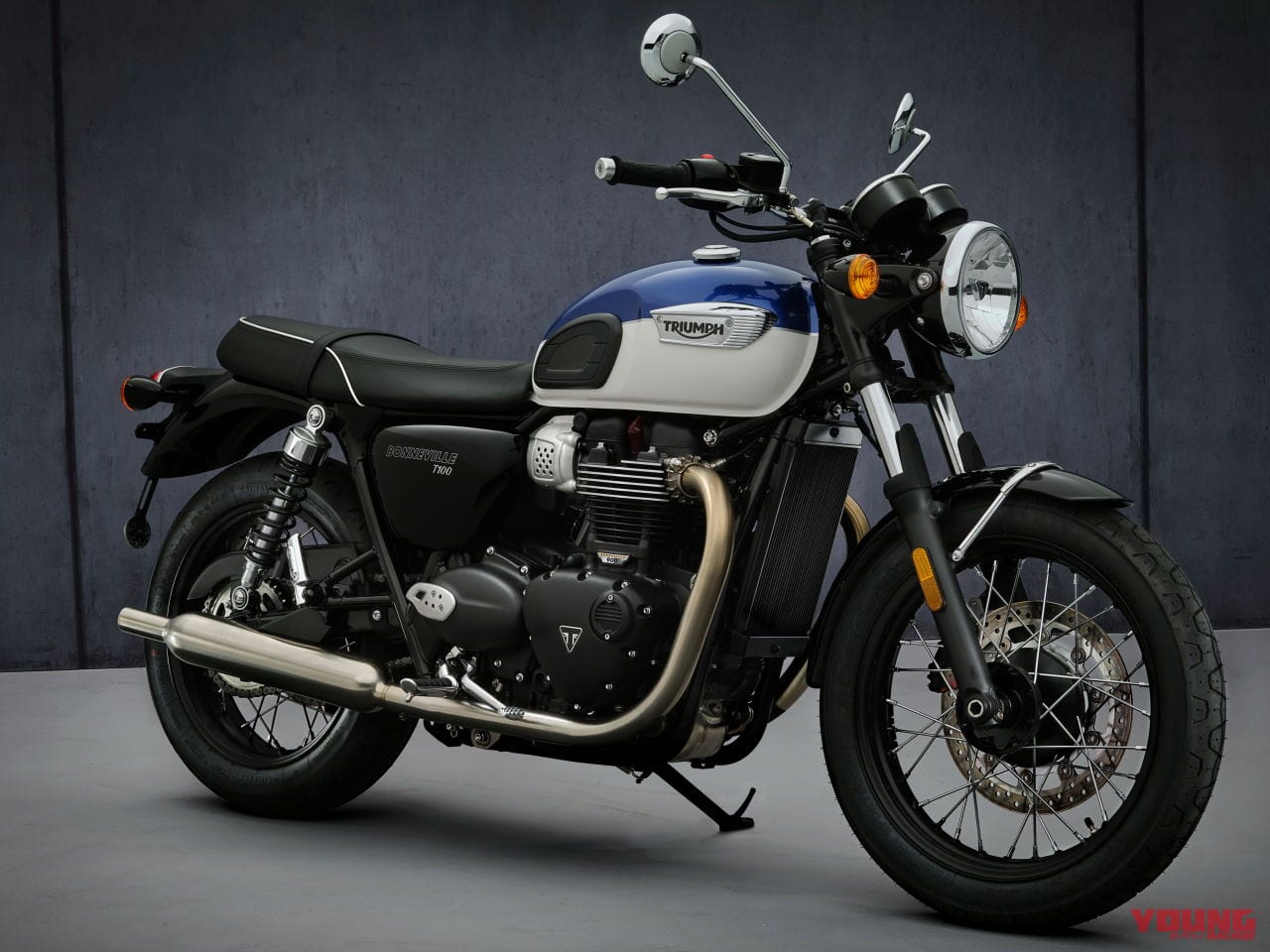 トライアンフ ボンネビルT100|2021新車バイクラインナップ|外国車|トライアンフ2021新車バイクラインナップ〈#2:モダンクラシック〉ボンネビル etc.