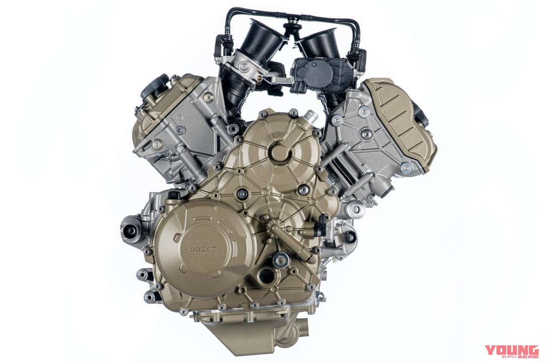 Motore Ducati V4 Granturismo|L型なの? V型なの? ドゥカティの2気筒/4気筒エンジンは今こうなっている!