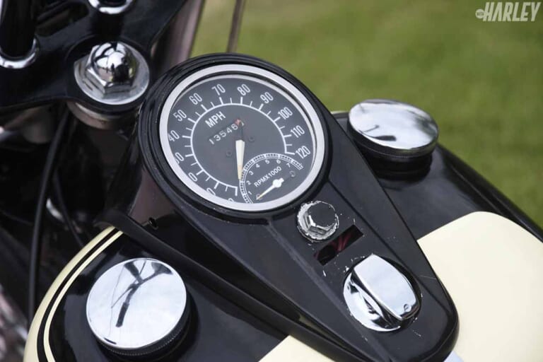 '78 ハーレーダビッドソンFLHツーリングモデル1200|マイパフォーマンスカスタム|ストックの1200エンジン&ノーマルフレームを生かした’78ハーレーFLHカスタム