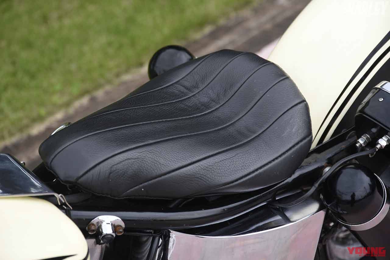 |ストックの1200エンジン&ノーマルフレームを生かした’78ハーレーFLHカスタム