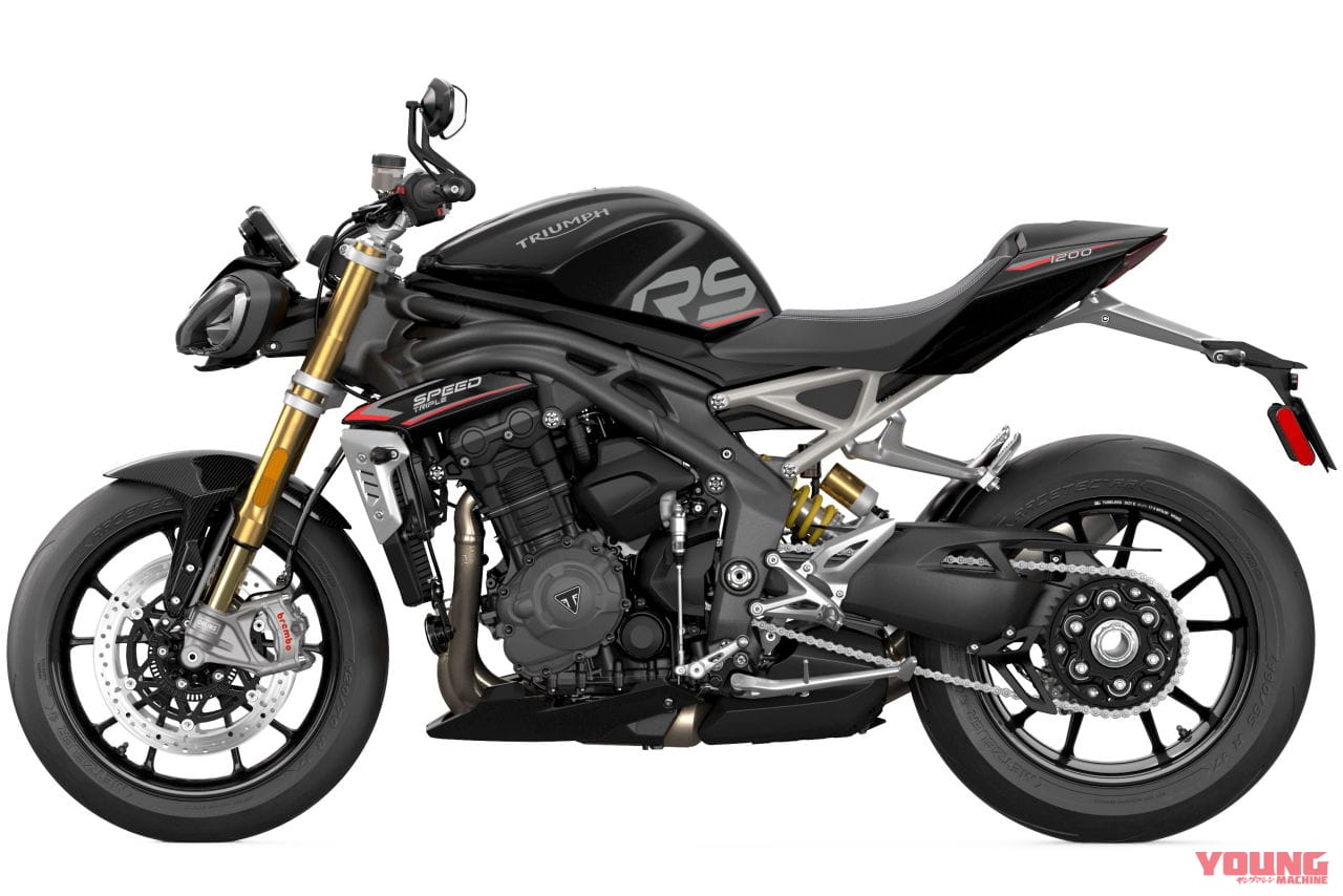 トライアンフ スピードトリプル1200RS|200万円切り/180馬力のモンスター3気筒! トライアンフ「スピードトリプル1200RS」登場