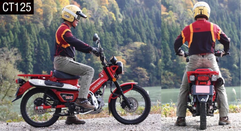 ホンダCT125ハンターカブ×先代CT110比較|ホンダCT125ハンターカブを先代CT110と比べてみた【似て非なる圧倒的な走行性能】