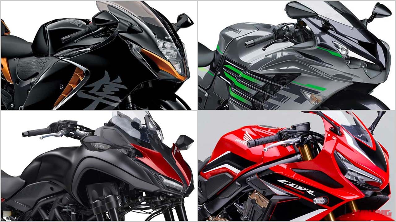 21新型バイク総まとめ 日本車大型スポーツツーリングクラス 新ハヤブサ効果でメガスポーツ復権なるか Webヤングマシン 最新バイク情報