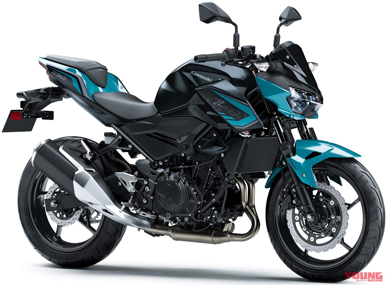 カワサキZ250|カワサキ2021新車バイクラインナップ〈126〜250cc軽二輪クラス〉ZX-25R etc.
