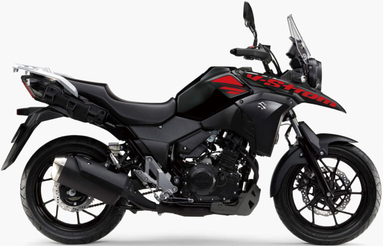 スズキVストローム250|車検レス軽二輪クラス|スズキ2021新車バイクラインナップ〈126〜250cc軽二輪クラス〉ジクサーシリーズ etc.