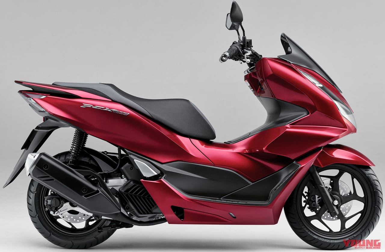 ホンダPCX160|車検レス軽二輪クラス|2021新車バイクラインナップ〈日本車126〜250cc軽二輪クラス|スクーター〉