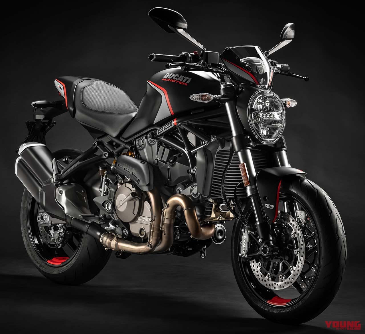 DUCATI MONSTER 821/Stealth|ドゥカティ2021新車バイクラインナップ〈#2:ストリートファイター/モンスター〉