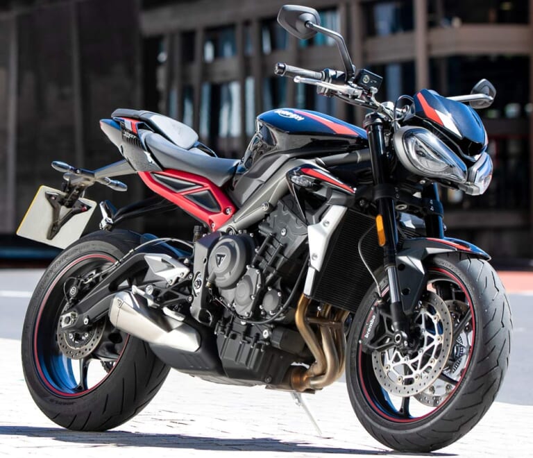 トライアンフ ストリートトリプルRSロー|'21新車バイクラインナップ|外国車|トライアンフ2021新車バイクラインナップ〈#1:ロードスター&スポーツ〉トライデント etc.