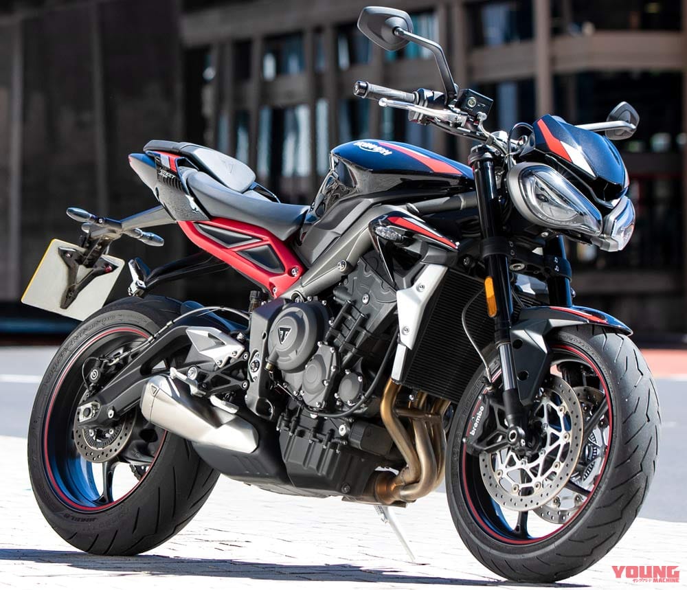 トライアンフ ストリートトリプルRSロー|'21新車バイクラインナップ|外国車|トライアンフ2021新車バイクラインナップ〈#1:ロードスター&スポーツ〉トライデント etc.
