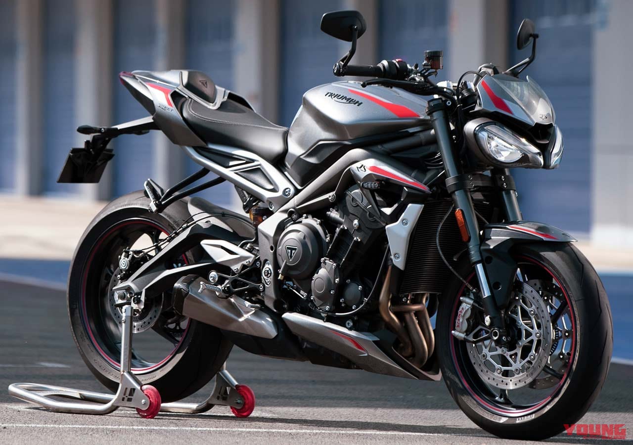 トライアンフ ストリートトリプルRS|'21新車バイクラインナップ|外国車|トライアンフ2021新車バイクラインナップ〈#1:ロードスター&スポーツ〉トライデント etc.