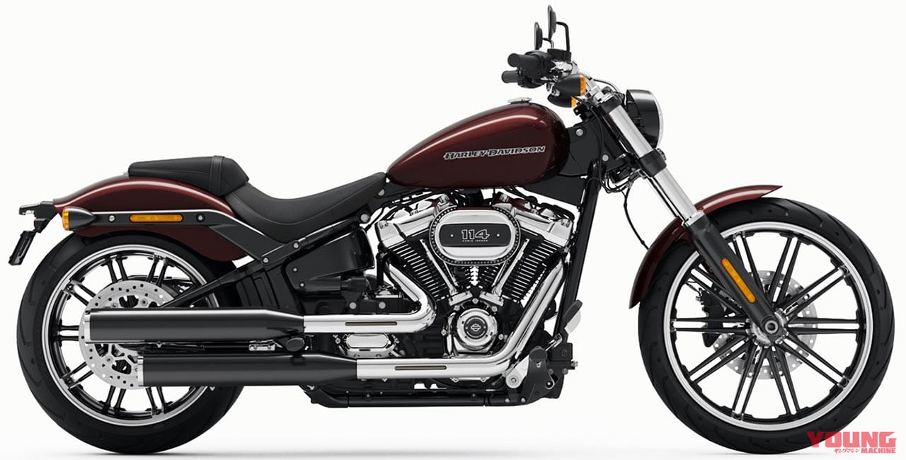 ハーレーダビッドソン ブレイクアウト114|2021新車バイクラインナップ|外国車|ハーレーダビッドソン2021新車バイクラインナップ〈パンアメリカ/ライブワイヤー etc.〉