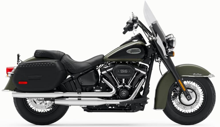 ハーレーダビッドソン ヘリテイジクラシック107/114|2021新車バイクラインナップ|外国車|ハーレーダビッドソン2021新車バイクラインナップ〈パンアメリカ/ライブワイヤー etc.〉