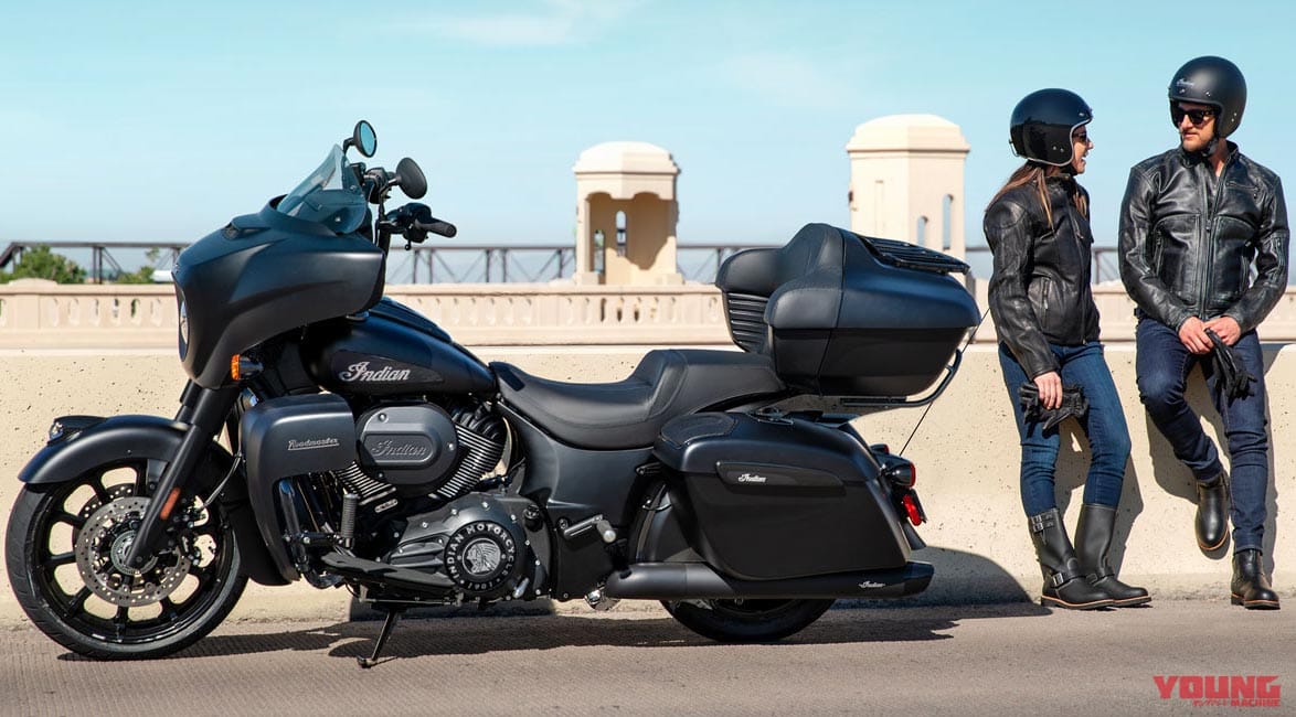 インディアン ロードマスターダークホース|2021新車バイクラインナップ|外国車|インディアン2021新車バイクラインナップ〈FTR1200/ロードマスターetc.〉