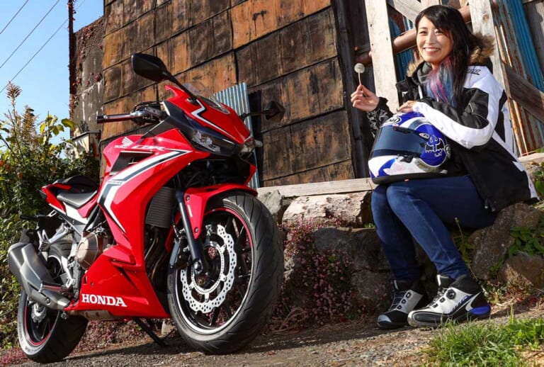 岡崎静夏のホンダCBR400R試乗インプレ【トルクで走れる快適さが日本の公道にベストマッチ】|岡崎静夏のホンダCBR400R試乗インプレ【トルクで走れる快適さが日本の公道にベストマッチ】