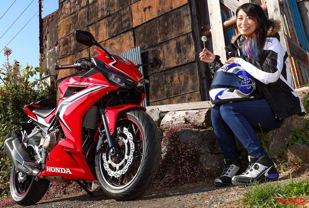 |岡崎静夏のホンダCBR400R試乗インプレ【トルクで走れる快適さが日本の公道にベストマッチ】