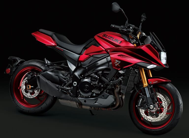 スズキKATANA|'21新車バイクラインナップ|日本車|スズキ2021新車バイクラインナップ〈大型ヘリテイジクラス〉KATANA etc.